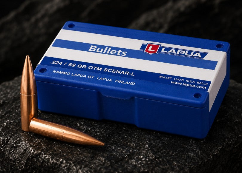 Lapua .224 69 GR OTM Scenar-L (100)
