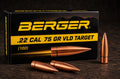 Berger .22 Cal 75 GR VLD Target (100)