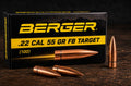 Berger .22 Cal 55 GR FB Target (100)