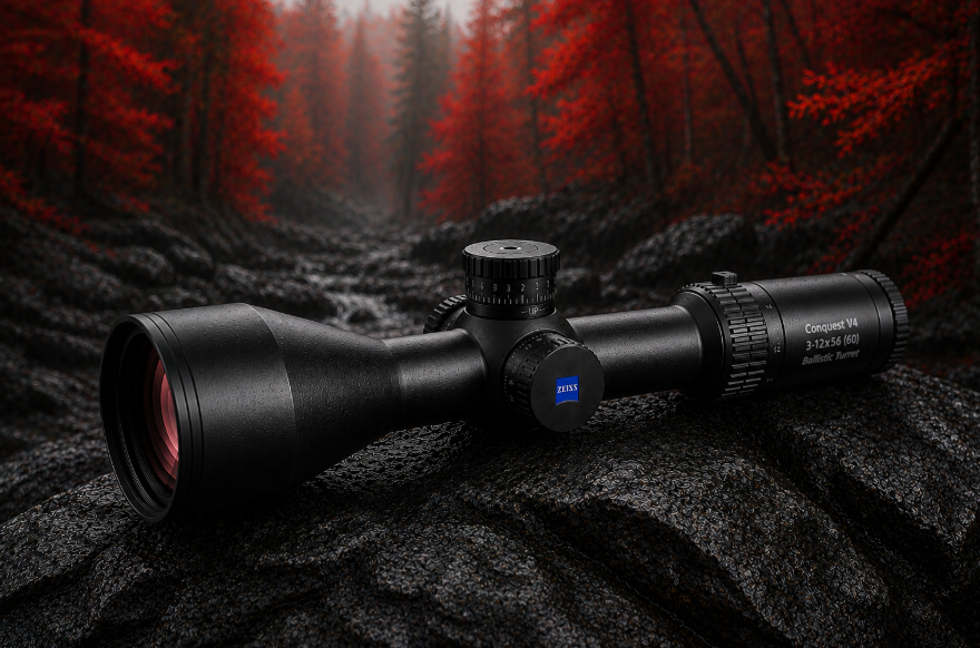ZEISS Conquest V4 3-12 x 56 (60) Ballistic Turret
