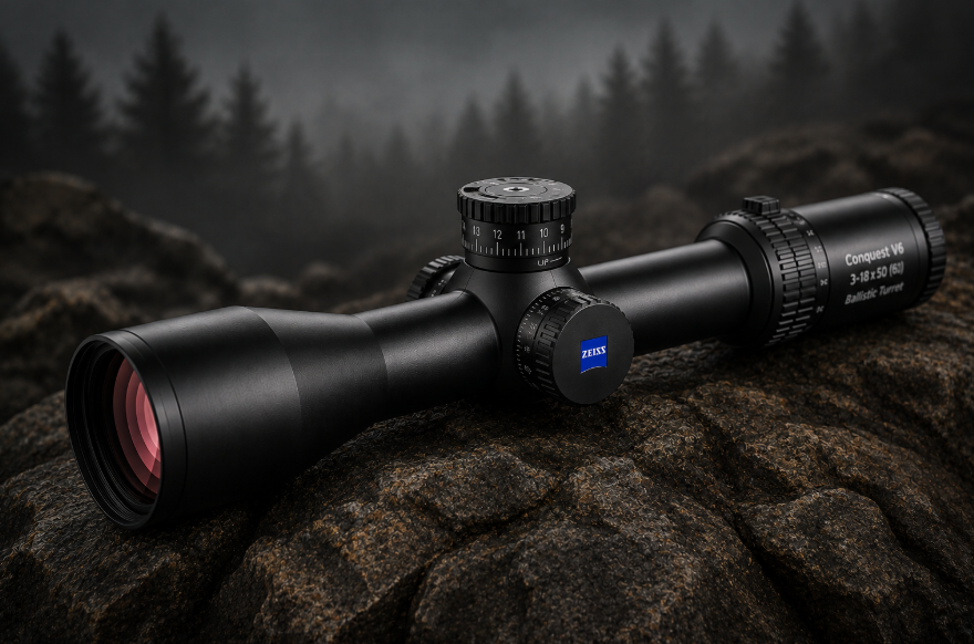 ZEISS Conquest V6 3-18 x 50 (6) Ballistic Turret