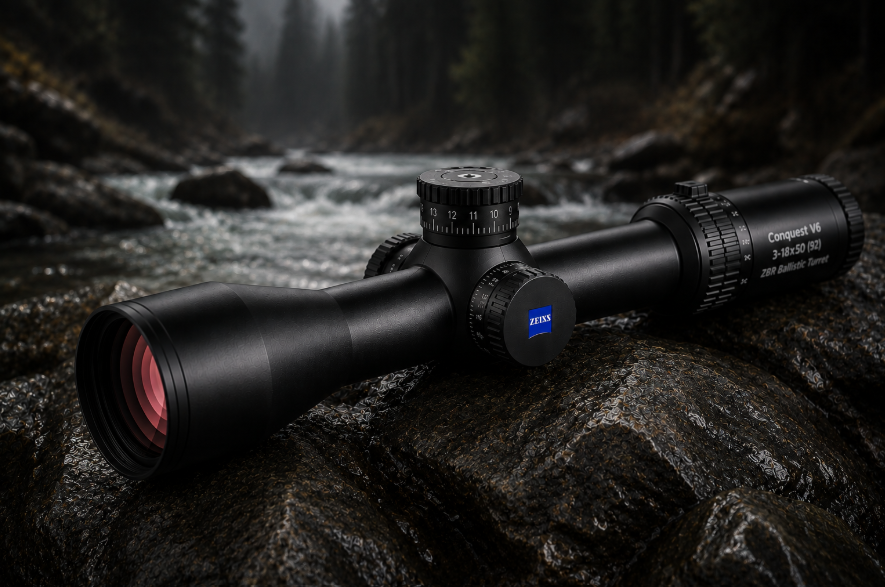 ZEISS Conquest V6 3-18 x 50 (92) ZBR Ballistic Turret
