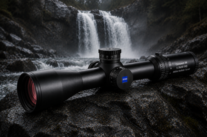 ZEISS Conquest V6 5-30 x 50 (43) Mildot Ballistic Turret