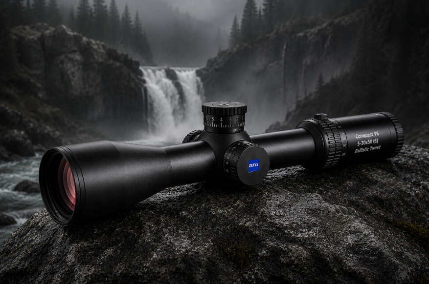 ZEISS Conquest V6 5-30 x 50 (6) Ballistic Turret