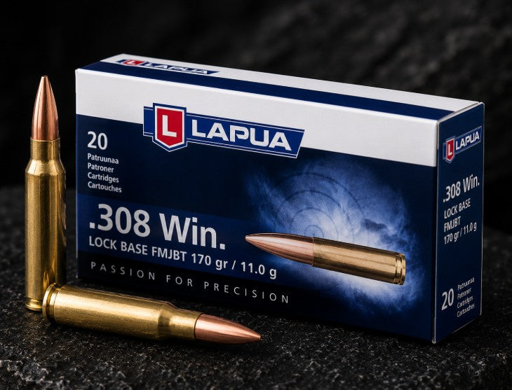 Lapua .308 Win Mega SP 185 GR (20)