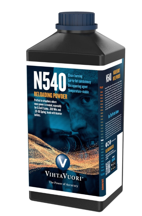Vihtavuori N540 Smokeless Powder (454g)