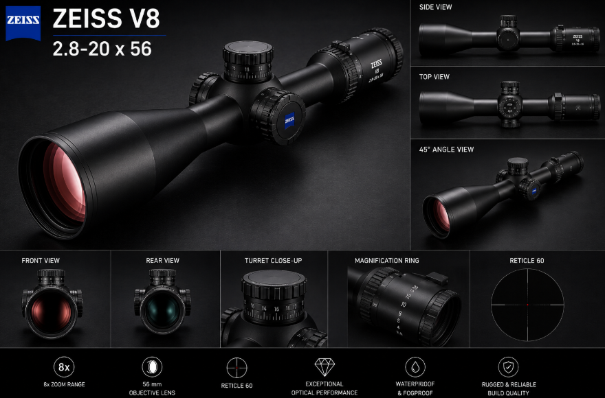 ZEISS V8 2.8-20 x 56